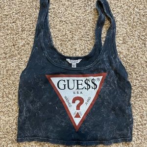 A$AP Rocky x Guess crop tank